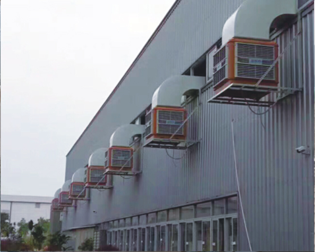 五金厂车间环保空调降温工程案例